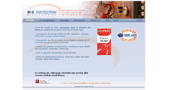 Desktop Screenshot of multiservices-protection.fr